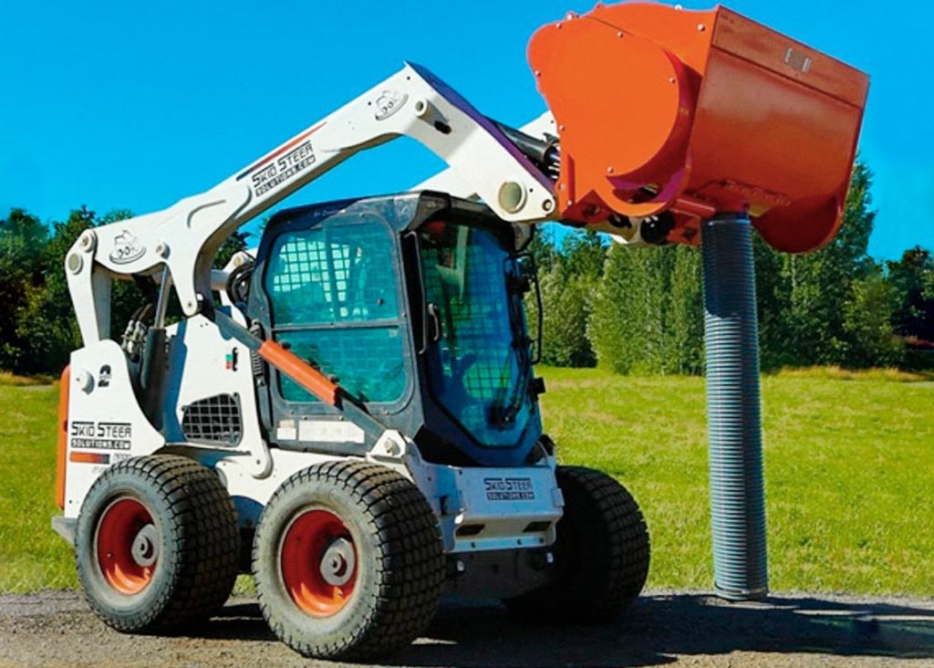 Cement mixers with loading pipe Hydrapower